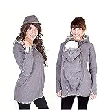 AIBAB Multifunktion Känguru-Mutter Sweatshirt Herbst Und Winter Kindertasche Baby Schlafsack