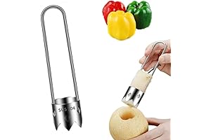 Banana Loca Filler Fruit and Vegetable Corer - Apple Corer Tool with Ergonomic Handle