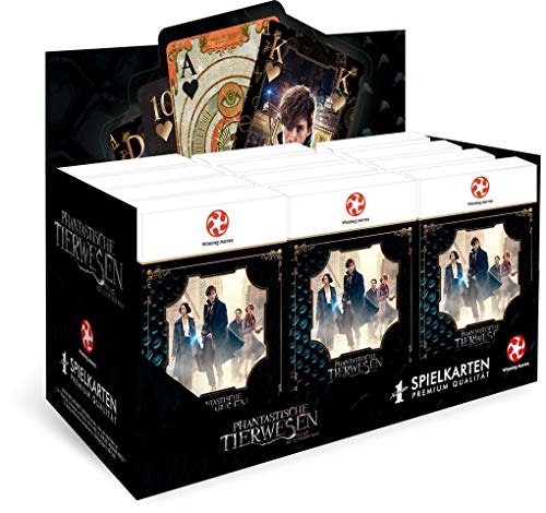 Winning Moves GmbH WIN30584 Number 1 Spielkarten - Phantastische Tierwesen Fantastische Harry Potter Kartenspiele