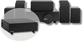 Platin Monaco 5.2.2 Home Theater System - Wireless Surround Sound System with Dual Subwoofers and Upward Firing Speakers - THX Tuned & WiSA Certified