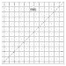 OLFA 1071818 QR-12S 12-1/2-Inch Square Frosted Advantage Acrylic Ruler