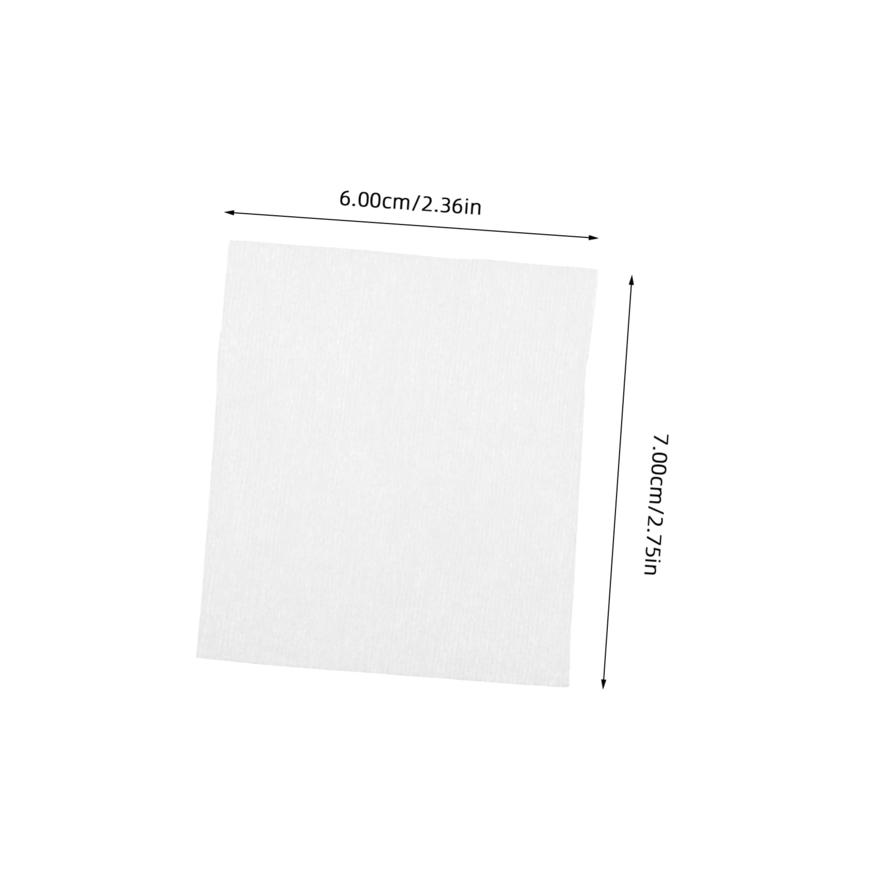 minkissy 1200pcs Cosmetics Accessory Facial Pads Replacements Cosmetic Pads Rectangular for Face Makeup Remover Pad Cleaning Pads for Face