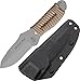 TOPS Knives Desert Fox Fixed Blade Knife w/Kydex Sheath