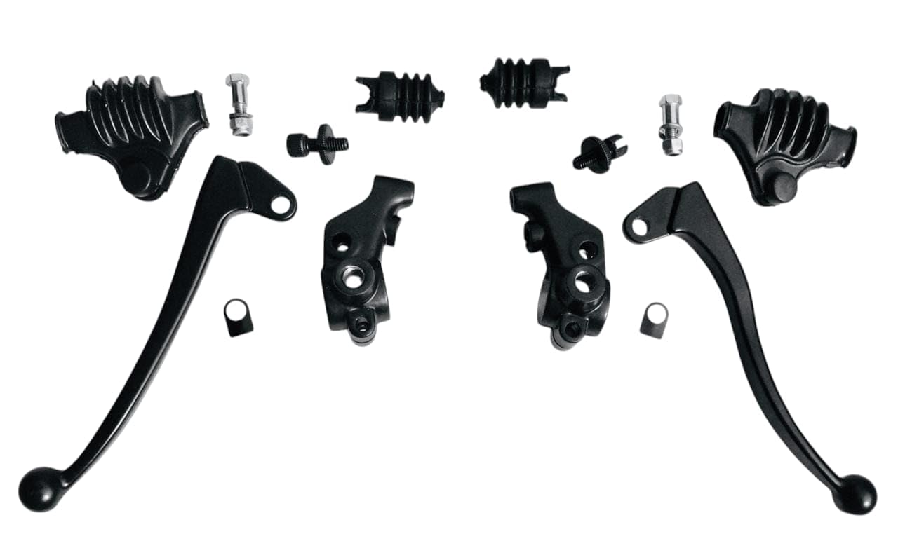 Shopping Stall ™ RX 100 Clutch Brake Lever, Yoke, Bolt, Cable Setting Bolt, Rubber cober, Antivibration Clips Full Lever kit RX100, RXZ, RXG, RX 135, RX 135 5 Speed, RX 100, RX135 1AC-image-12