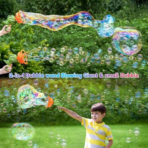 Máquina de burbujas dinosaurio ideal como regalo de cumpleaños infantil para patios 4