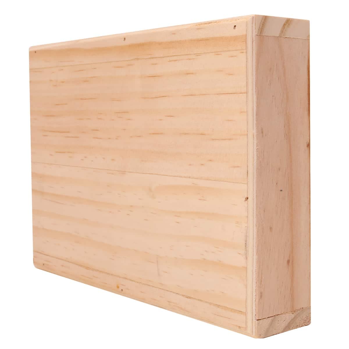 8 Pack: 9”; x 6”; Wood Plaque by Make Market®