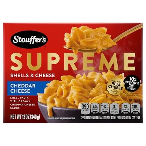 Stouffer's Supreme Shells and Cheese Cover