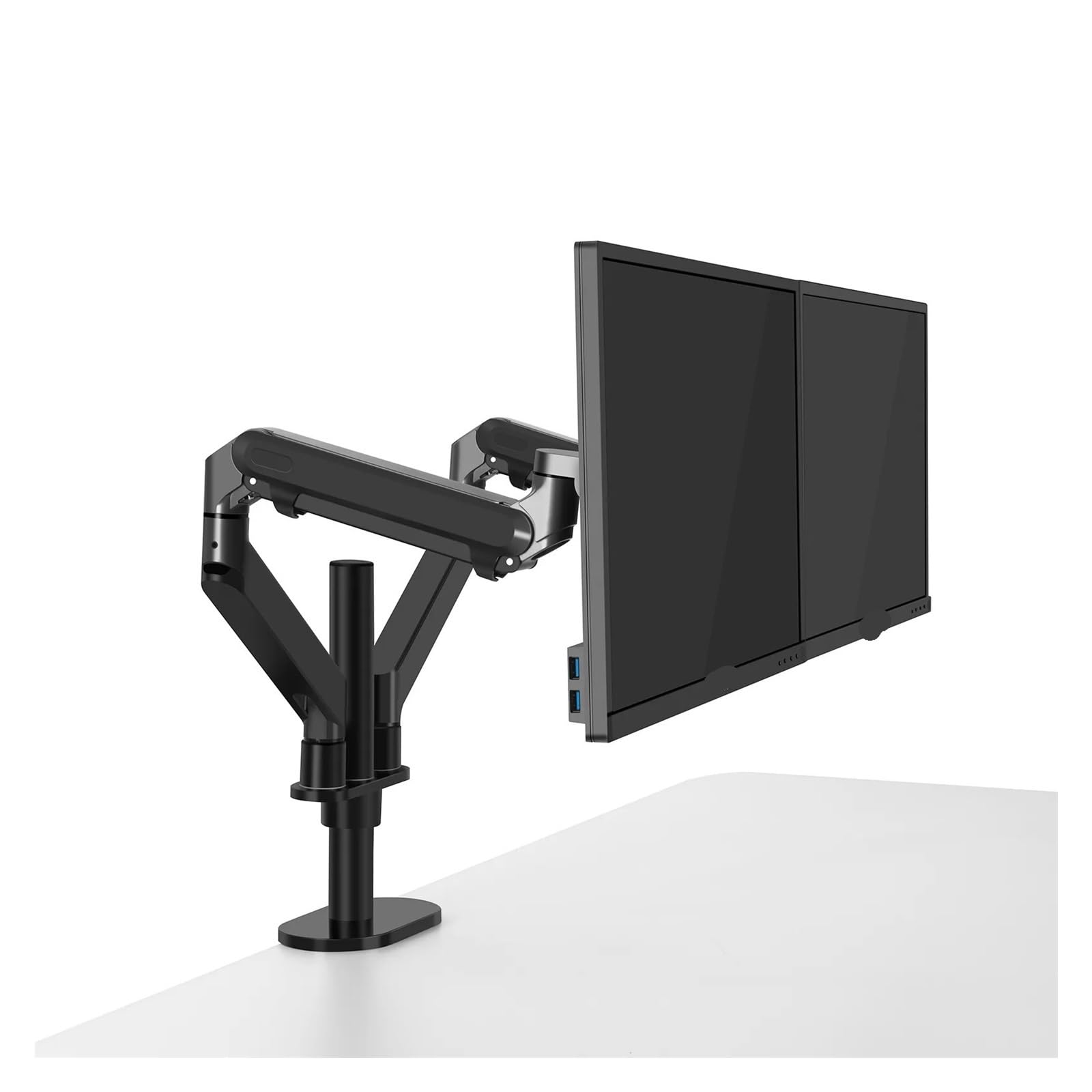 Ikpgbzxm One Color Desktop 17-32" Dual Monitor Mounting Arm(Style-D)