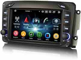 Radio 4g Dab Autoradio Android 14 Pour Mercedes Classe C W203/CLC/G W463 - 7" GPS, CarPlay/Android Auto, 4G, DSP Modulo Gps Per Auto