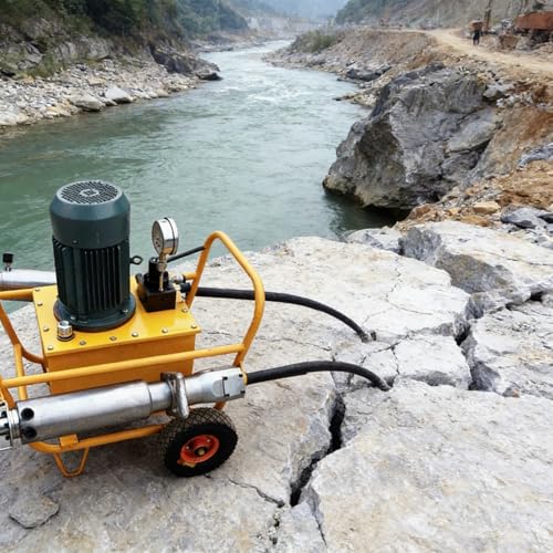 Hydraulic Rock Splitter for Sale, Powerful Stone Cutter for Mining, Quarrying, and Heavy-Duty Work