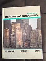 Principles of Accounting 0471820180 Book Cover