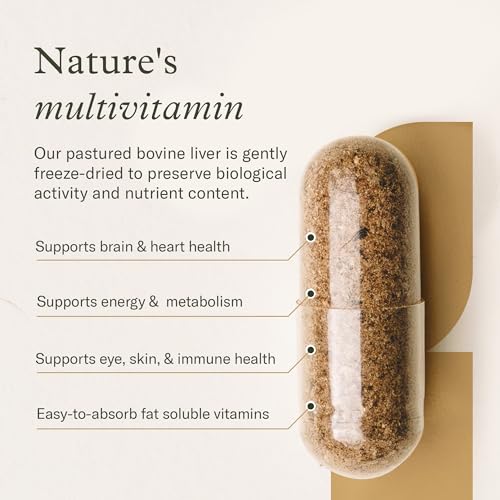 Enviromedica Grass Fed Beef Liver Capsules