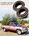 Transfer Case Rear Output Shaft Seal Fit for GM Chevy GMC Fit for C1500 C2500 C3500 K1500 K2500 K3500 S10 Suburban Sonoma Typhoon Yukon, Replace 15661460