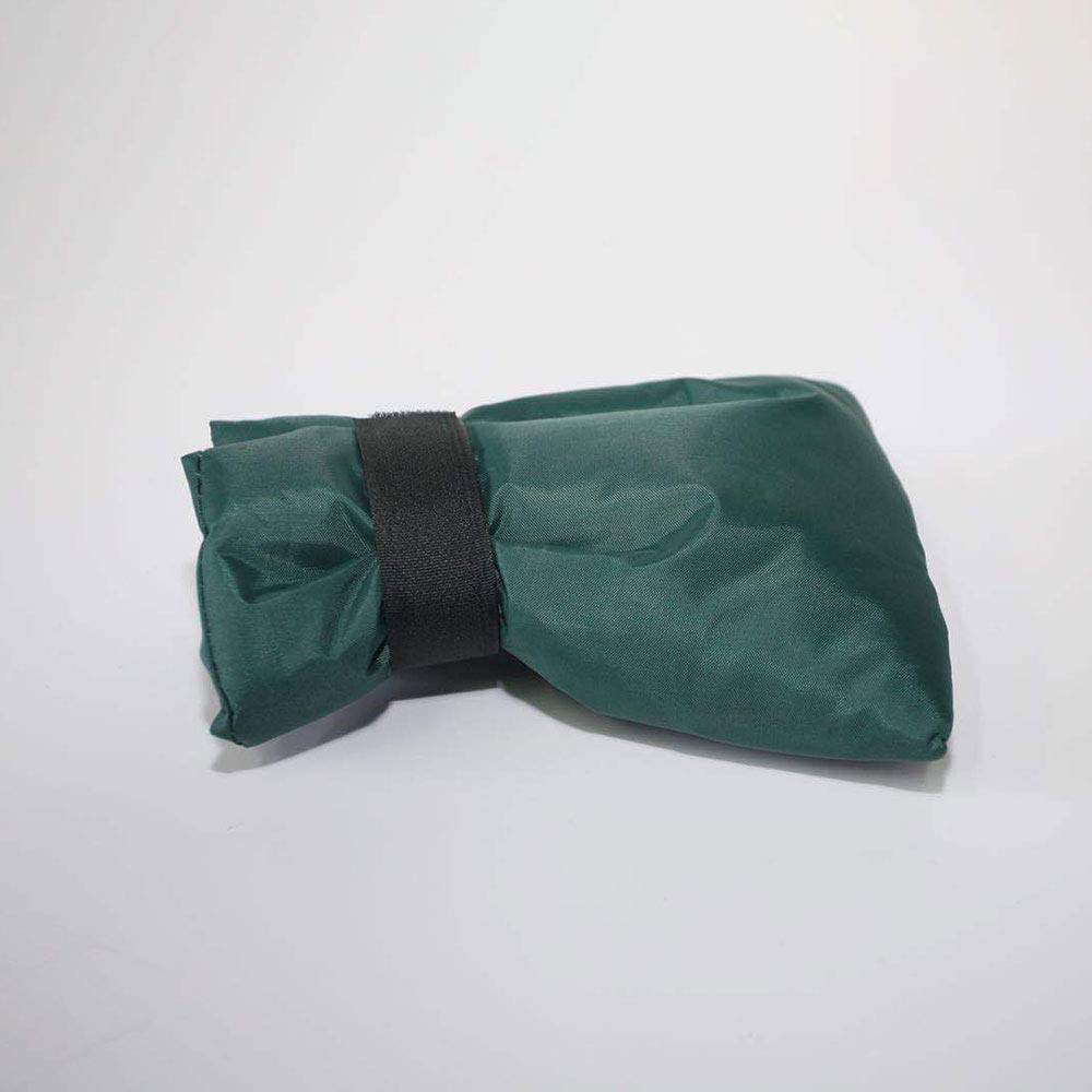 Dark Green Outside Winter Tap Cover with Reflective Strip Waterproof Tap Frost Protector Water Pipe Protection Sleeve for Garden(18 * 15 * 5cm) — image 1