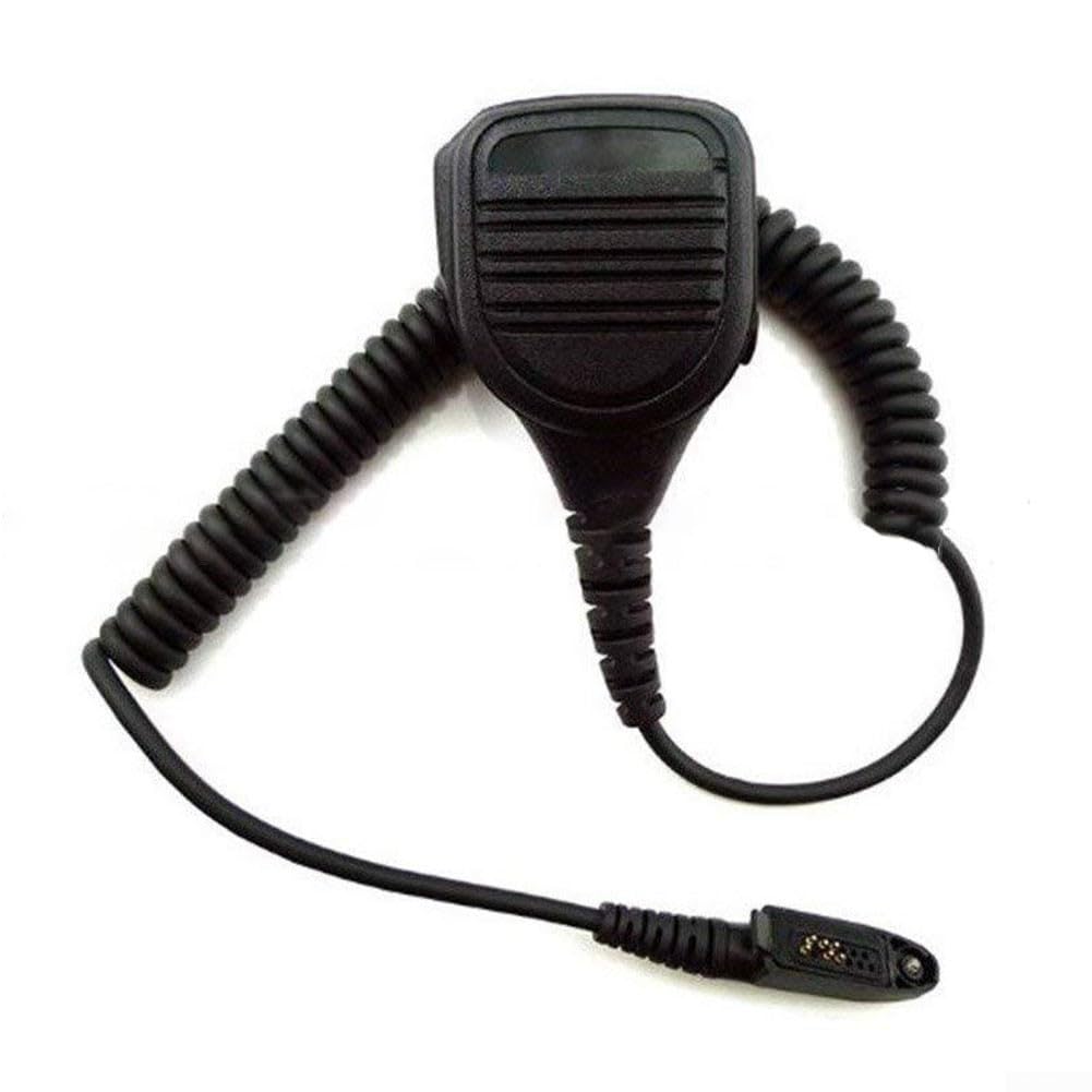 Microfono altoparlante portatile impermeabile per RT-880 RT-880G UV-98 Plus RT-817A Radio bidirezionale ABS Nero