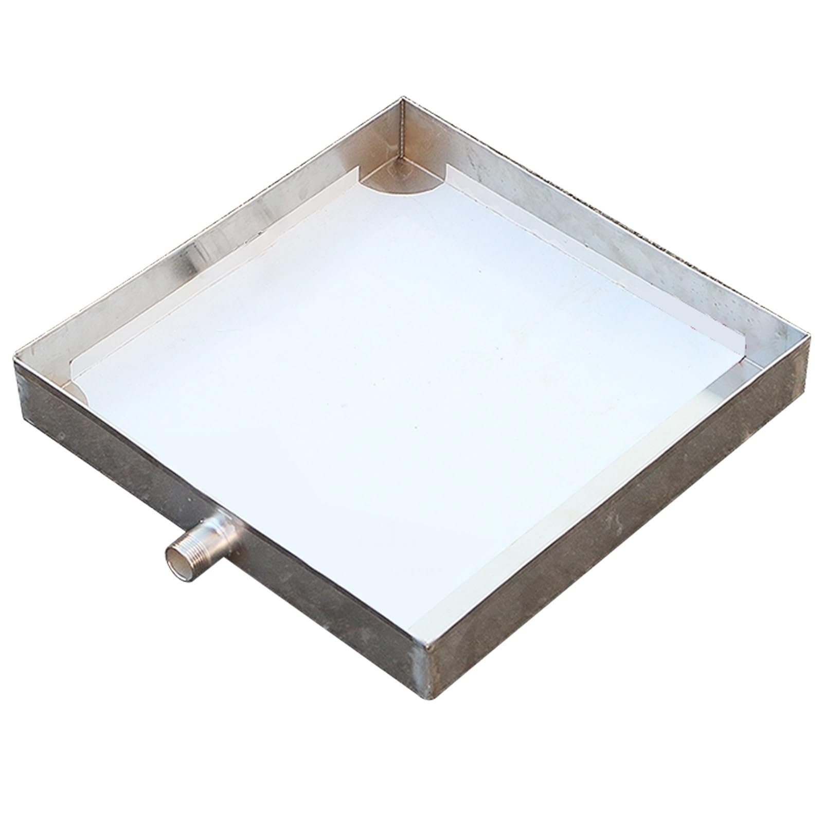 Vaschetta Raccogligocce Compatta per Lavatrice, Anti-perdite, per Proteggere Il Pavimento, in Acciaio Inox, per sotto L'auto(30cm/12in)