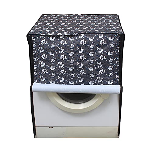 Image of Lithara Waterproof Front Load Washing Machine Cover For 7 Kg, 7.2 Kg, 7.5 Kg, 8 Kg (Design 05)