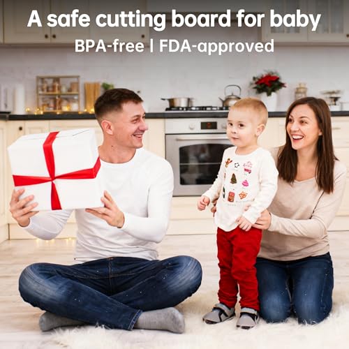 Titanium Cutting Board - 100% Pure Titanium Cutting Boards for Kitchen Double Sided Non Toxic Titanware for Meat/Vegetables, Hygiene Durable Dishwasher Safe Metal Chopping Board Large #5