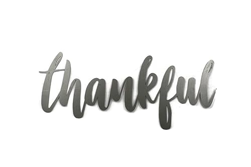 Miniatura 208 de Steel Metal Script Word Art - Various Sizes and Finishes (cheers Small 12.5x6", Raw, Unfinished Steel)