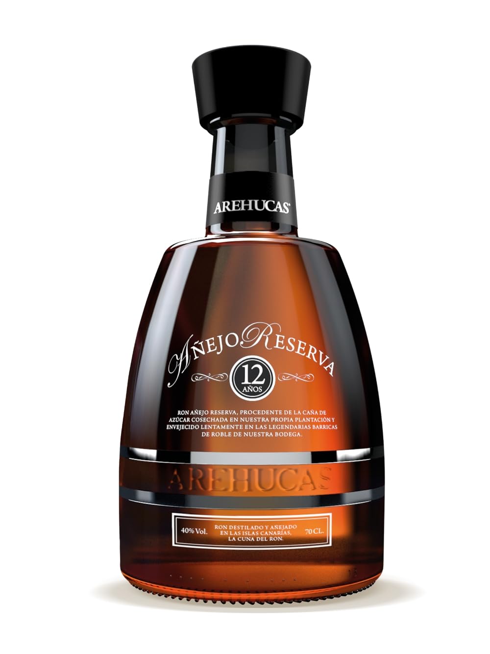 Rum Arehucas 12 Años Añejo Selección Familiar 40% Vol. 0,7l ASTUCCIO Rum 12 Anni Invecchiato RISERVA FAMILIARE