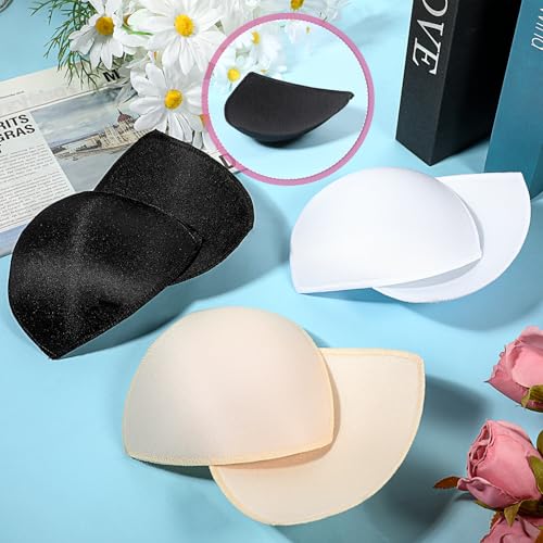 18 Pairs Bra Pads Inserts Removable Triangle Push Up Cups Breast Enhancers Inserts for Women Sports Bras Swimwear Yoga2