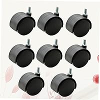 Vista 8 de 8 unids 2 ruedas para muebles silla ruedas ruedas silla oficina ruedas silla rueda nido