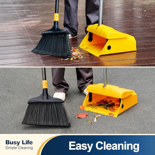 Yocada JHUS-BJDG01-1 Commercial Dustpan With Windproof Cover Outdoor Indoor thumb #4