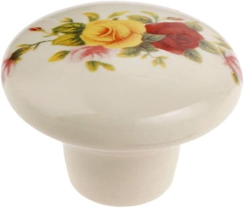 YATUOPNG Knob Handle,10PCS Ceramic Knobs Handles Pulls for Cabinet Drawer Closet Dresser Cupboard Wardrobe Furniture Door(Style2)