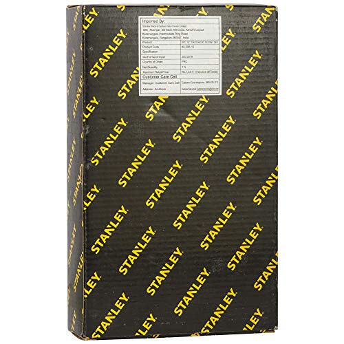 Image of STANLEY 89-098 9-Piece 1 /2'' Drive Torx Bit Socket Set