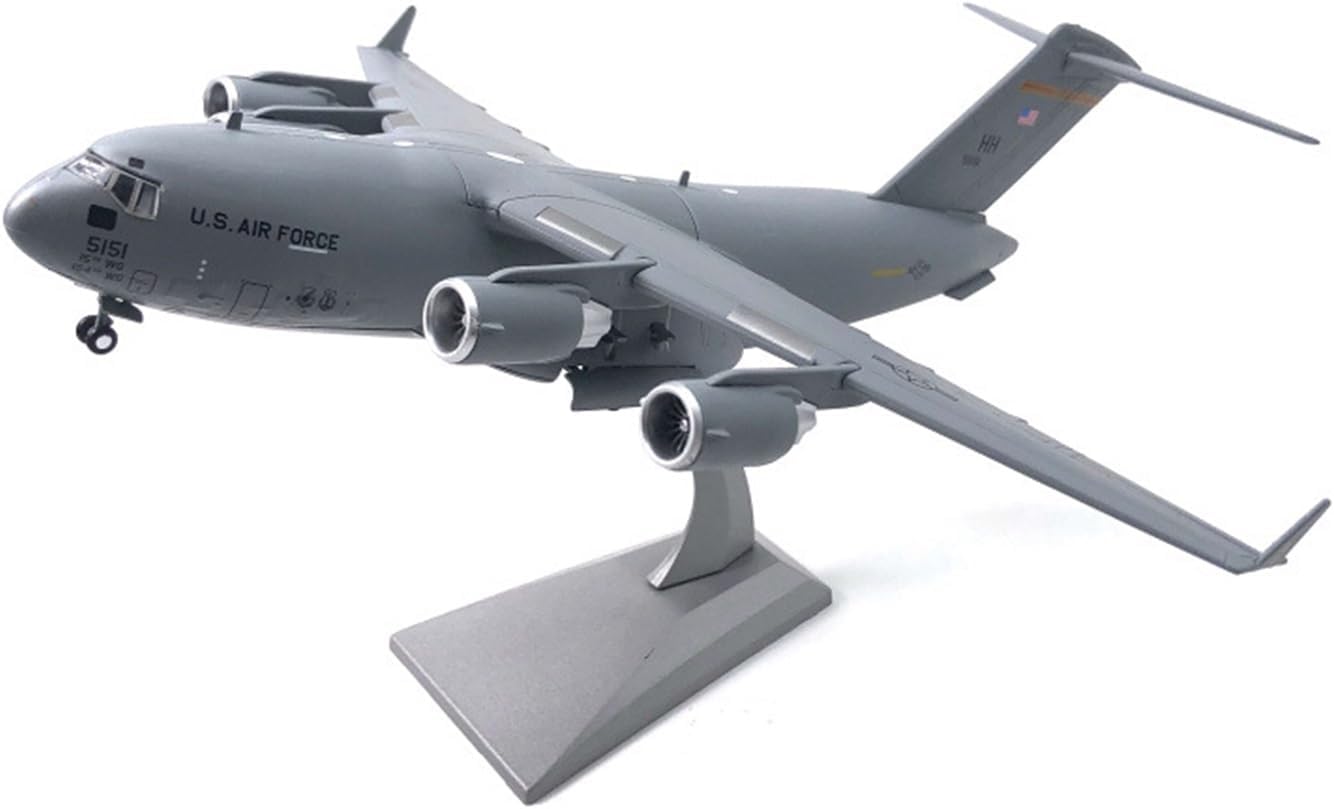 Miniature Scale 1 200 for Transport C-17 Fighte Simulation Alloy Aircraft Model Collection Finished Flying Toy Game Kits
