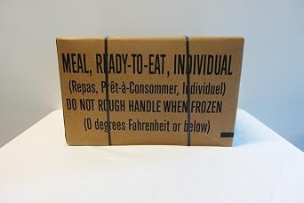 Food Dude 82nd Military MRE Surplus - 2025 Inspection - US MRE Meals Ready to Eat Military with Heater Packs - 4 Pack of Meals Bulk w/ 1250 Calories per - 4 Food Packs