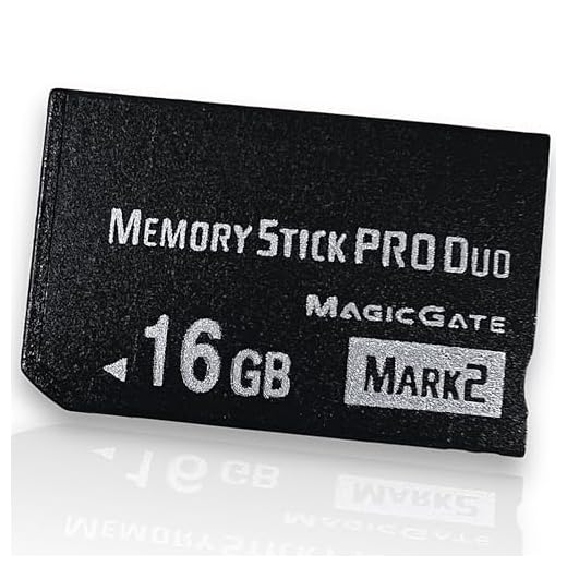 QUMOX Memory Stick PRO Duo 16GB Mark2 – Alta Velocità, Compatibile con PSP 1000/2000/3000, Fotocamere e Videocamere