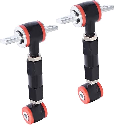 Miniatura 2 de Paquete de 2 brazos de control de suspensión trasera ajustables negros de repuesto para Civic 1998-20001990-2001 Integra