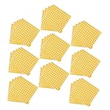 Ipetboom 100 piezas Papel para Envolver Sandwiches Antigrasa Amarillo con Cuadros Unidades Papel Para Bocadillos para Restaurantes Panaderías y Uso Doméstico