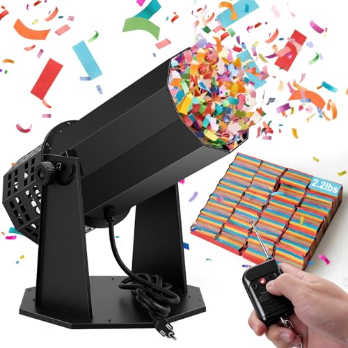 1500W Electric Confetti Machine with Remote