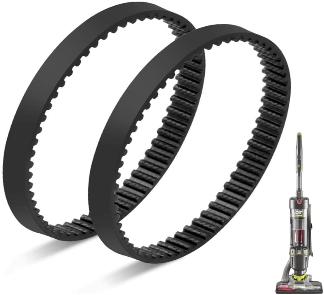 JEDELEOS Replacement Belts for Hoover WindTunnel Air Upright Vacuum, Fit Models UH70400, UH70401, UH70405, UH70406, UH70409, UH72400, Replace Part 562535001 (Pack of 2)
