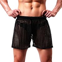 Arjen Kroos Sexy Bóxer para Hombre Transparentes Malla de Boxershorts Bóxers Atractivo Ropa Interior