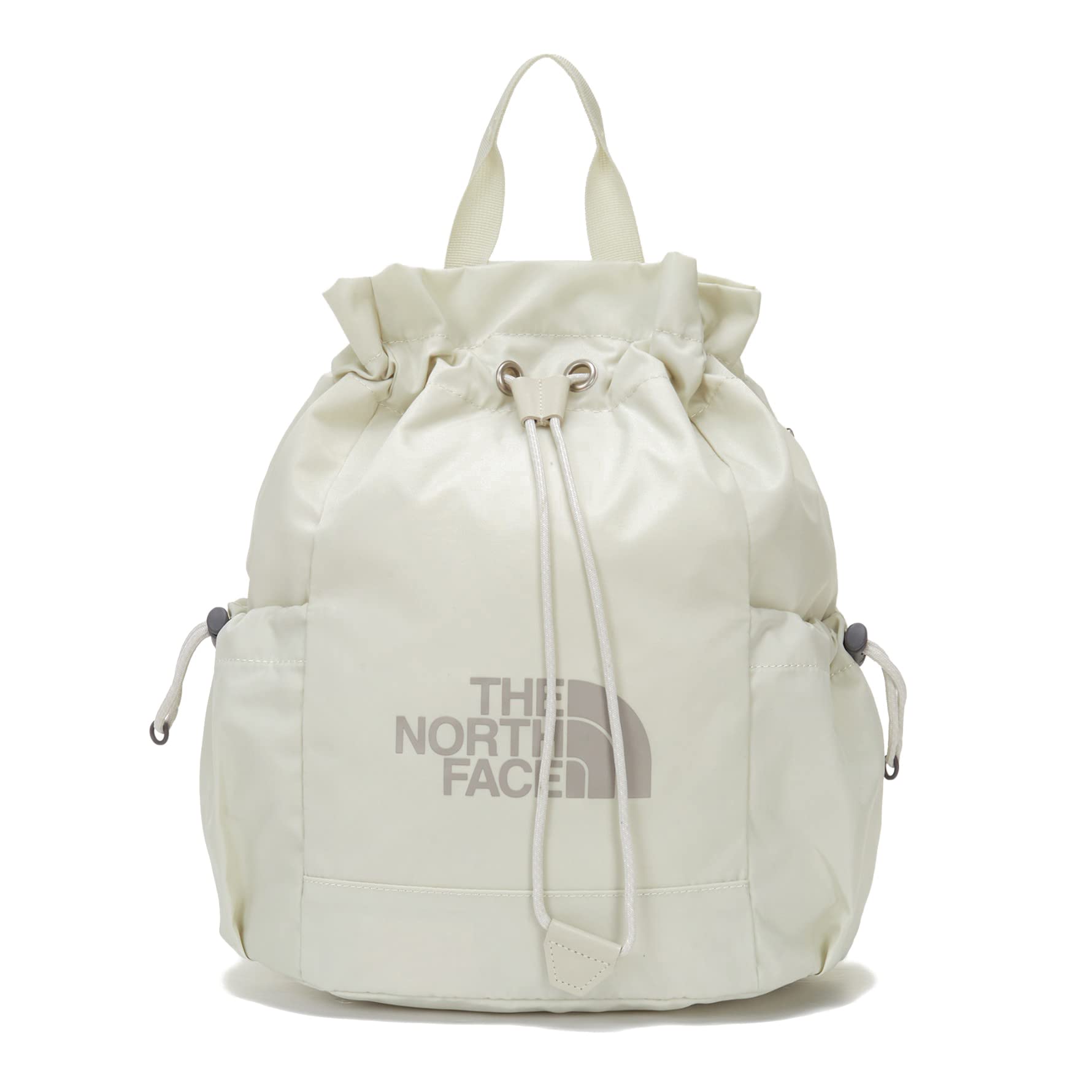 25AW【ノースフェイス】 BONNEY バケットバッグ ミニ　クリーム 韓国限定】ノースフェイス BONNEY バケットバッグ ミニ クリーム