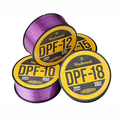 Tresse nylon Wychwood Deep Purple Fluro Coated Mono 15lb braid carp fishing fil carpe