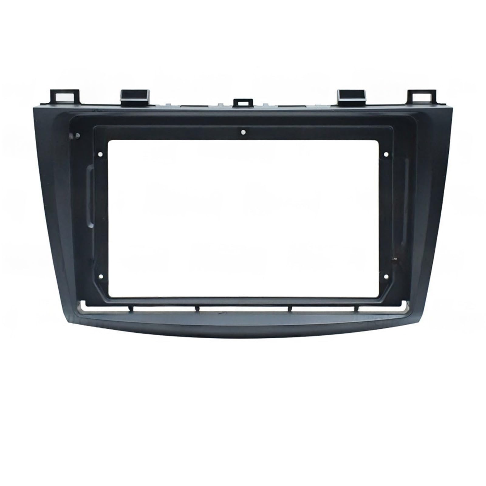 JKELPV Car Radio Frame Kit Fit For Mazda 3 BL Axela 2009-2013 9 Inch 2DIN Stereo Panel Wire Power Cable Canbus Decoder Car Radio Fascias Frame Radio adapter(Only frame)