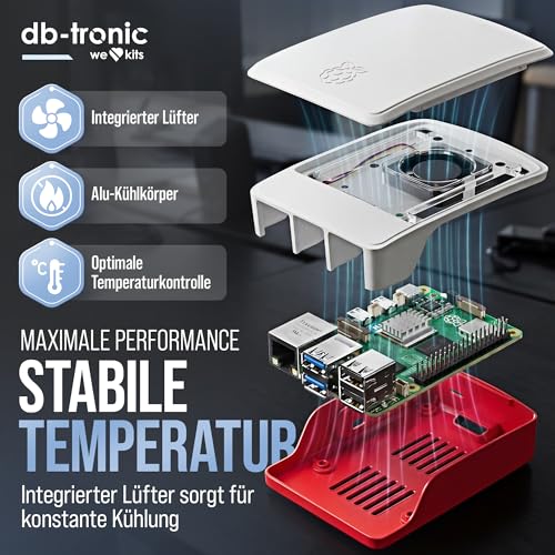 Raspberry Pi 5 16GB con Home Assistant, cable 4K Micro HDMI y caja con ventilador 3