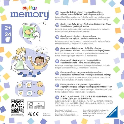 Favorite Things My First Memory Ravensburger Juego de Memoria miniatura 4