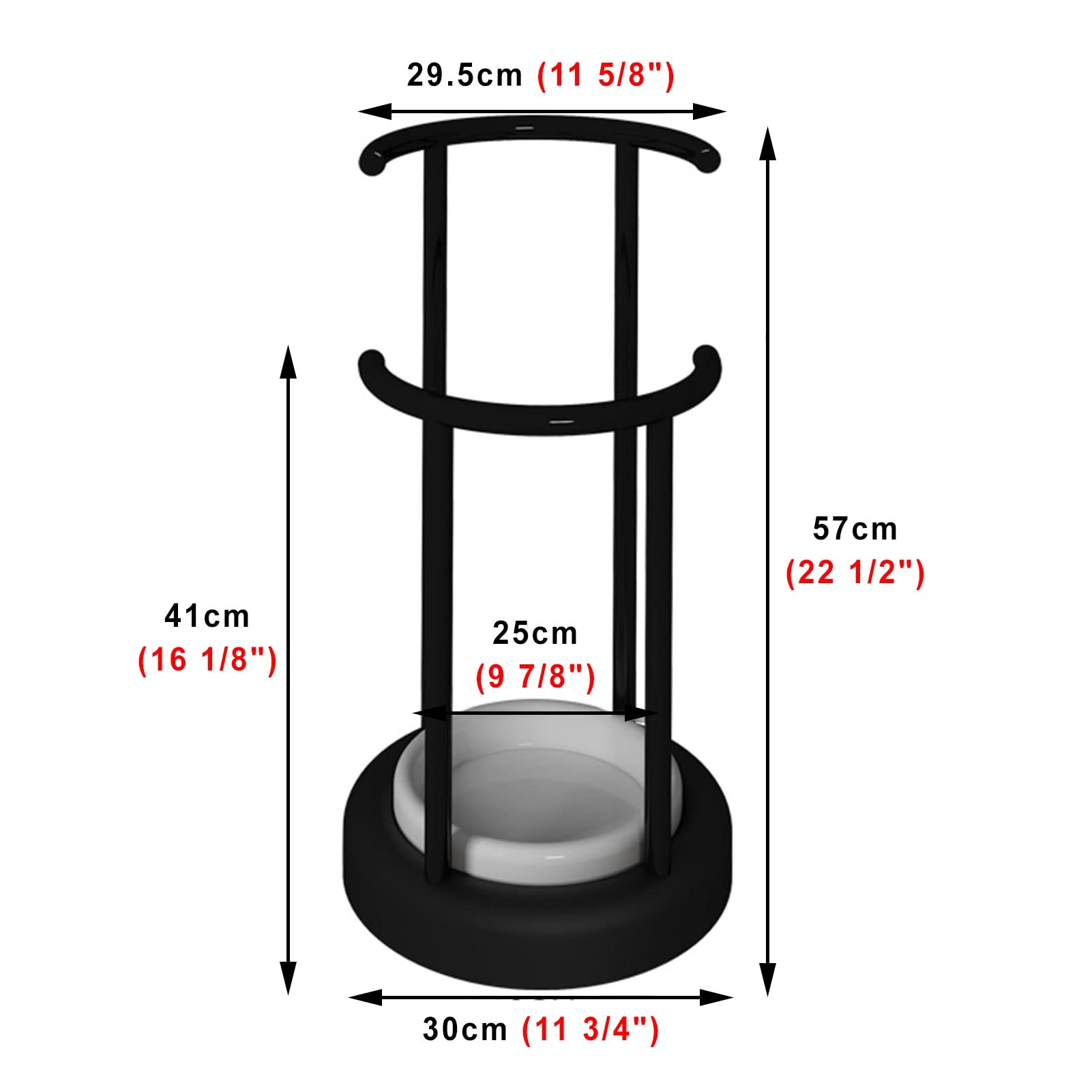 Soporte Vertical Redondo para Esterilla de Yoga con Base Estable, Cesta de Almacenamiento y organización para Gimnasio en casa, Soporte para Mancuernas, Pesas Rusas y Rod