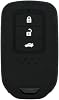 BROVACS Silicone Cover Protector Case Holder Skin Jacket Compatible with HONDA 3 Button Smart Remote Key Fob CV4209 Black