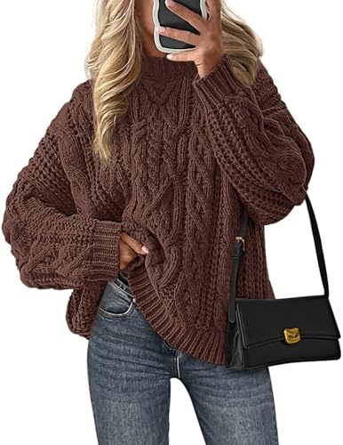 PRETTYGARDEN Women's Oversized Fall Sweaters 2025...