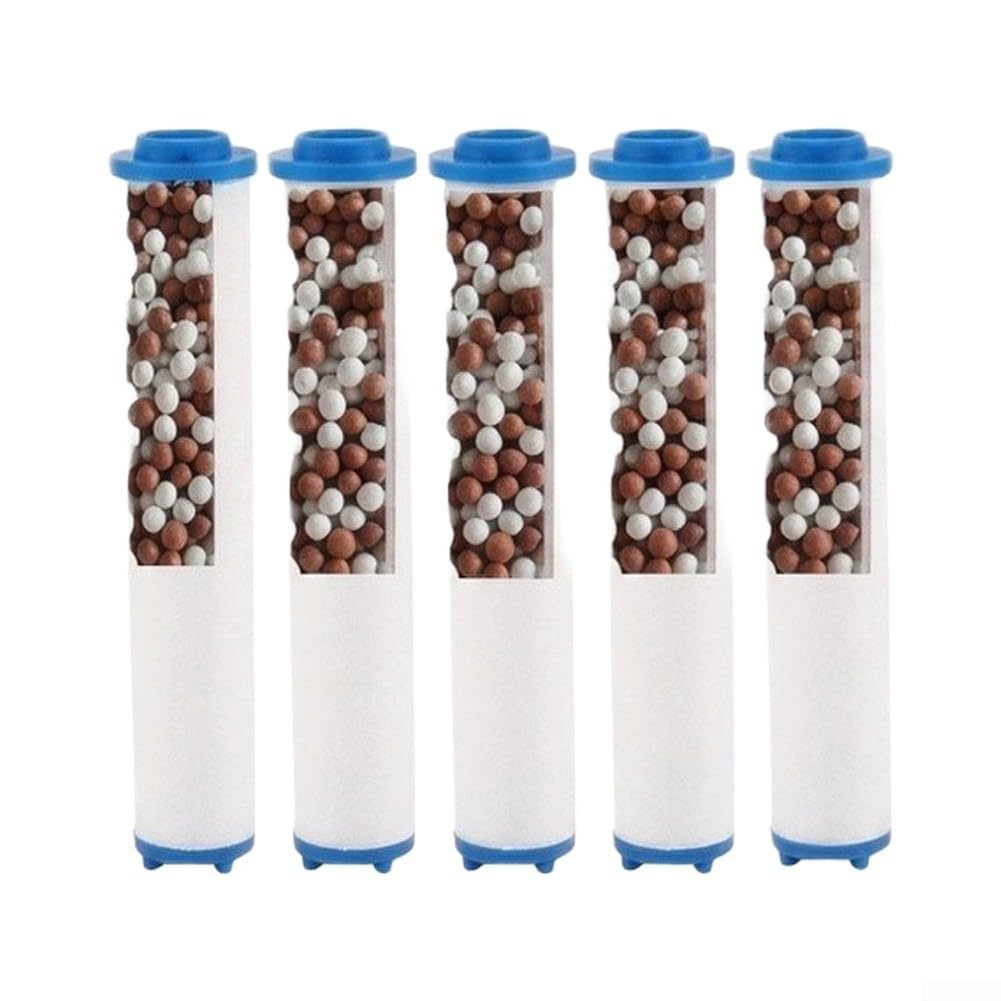 Recambios para filtro para ducha 5 Pack Instalación Sin Herramientas(5 Pieces)