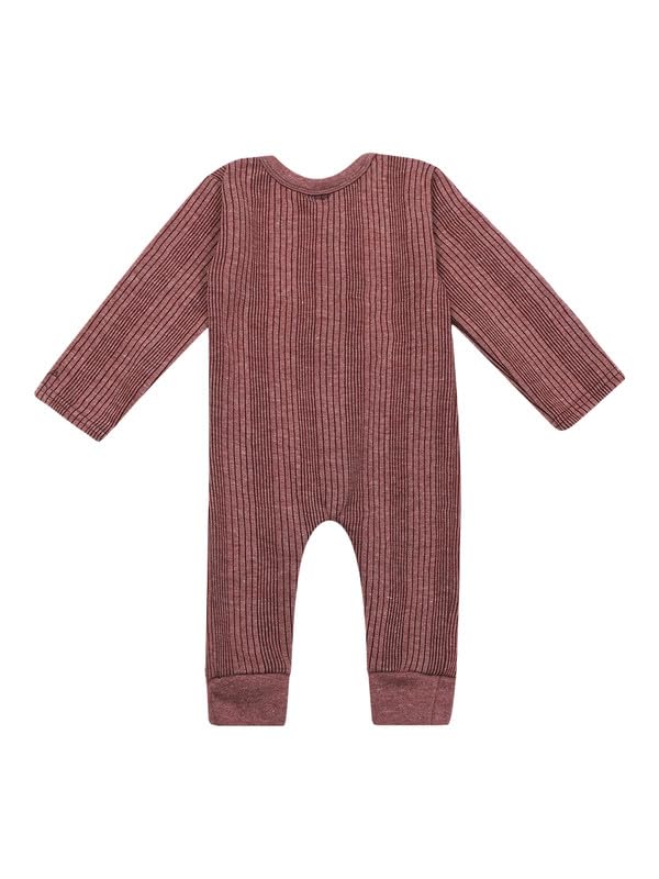 Image of superminis Baby Girls and Boys Thermal Romper-Full Sleeves, Winter Wear Suit for Infants