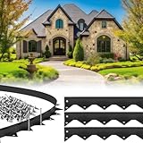 Pushglossy 5 Pcs 16.5ft Metal Paver Edging with Spikes...