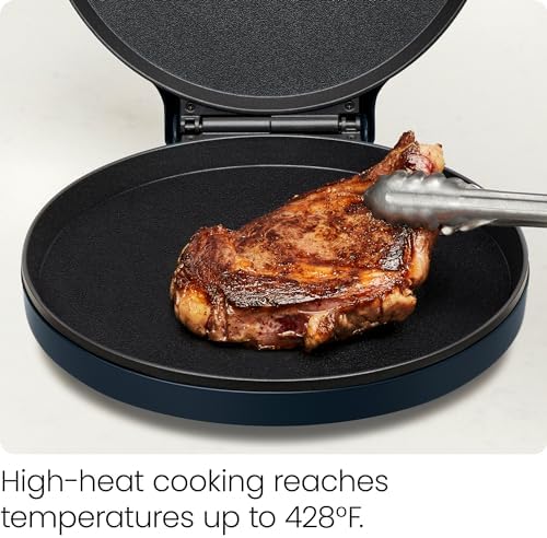 Chefman Everything Maker & Pizza Oven – 1440W Countertop Electric Pizza Maker with 12” Nonstick Cooking Plates, Plus Makes Quesadillas, Omelettes and More, with Indicator Lights and Vertical Storage — view 4