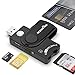 Produktbild Rocketek Smart Card + SD + TF + SIM Card Kartenleser 4 in 1, USB A DOD Military CAC Memory Card Reader, für Micro SD/Micro SDHC/Micro SDXC, SD/SDHC/SDXC, MMC RS & 4.0